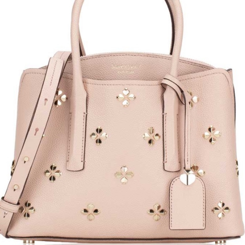 KATE SPADE Margaux Spade Stud Medium Satchel - Picture 1 of 6